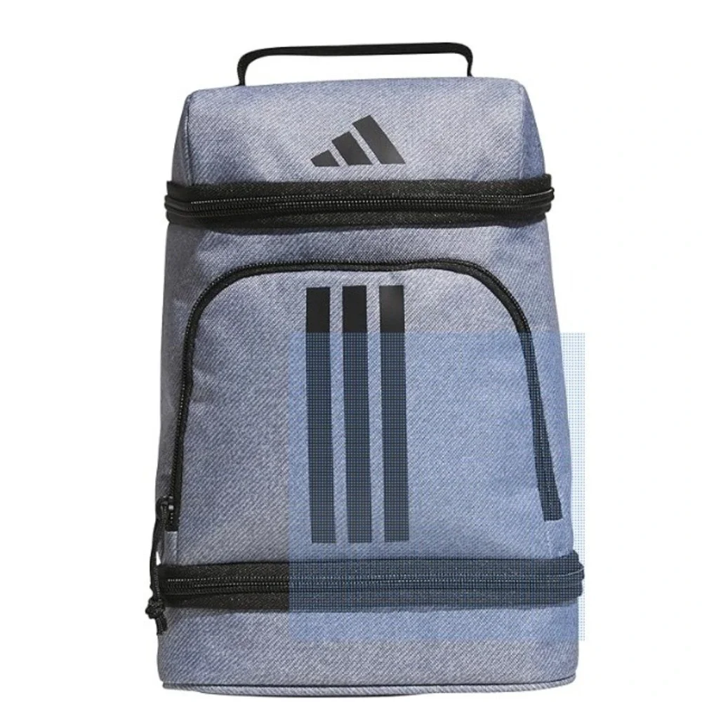 Adidas Excelerator Lunch Bag Unisex OSFA Grey Twill Insulated Sports School